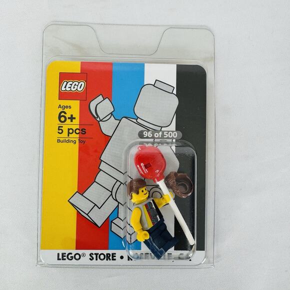 Lego Store Grand Opening Promo Minifigure Roseville, CA 96/500 - Picture 1 of 7